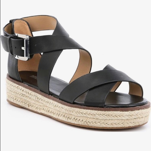 MK cross ankle sandals - Picture 4 of 12